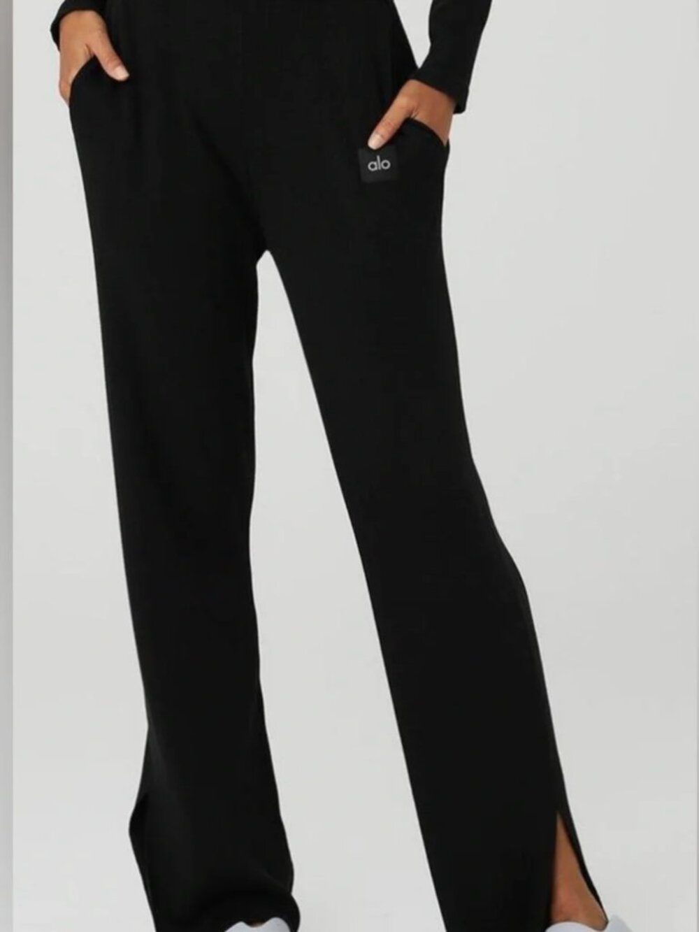Knit Salana Tank and High Waist Wide Leg Pant (Size XS)